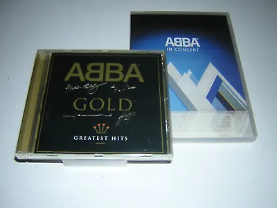 Abba Cd Album - Abba Gold (signature Embossed Case + Dvd - Abba In Concert • £9.95