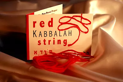 Kabbalah Red String Protection Lucky Eye Evil Bracelet From Rachel's Tomb X 4 • £3.90