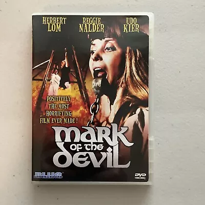 Mark Of The Devil (1970) DVD Blue Underground Not Rated Widescreen Horror • $12.99