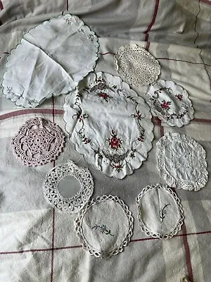 Selection Of Dressing/table Crochet Doilies • £1.99