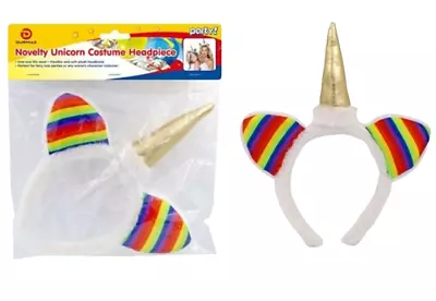 Unicorn Costume Headband Horn Headpiece Decoration Party Fancy Hair Cosplay • $5.99