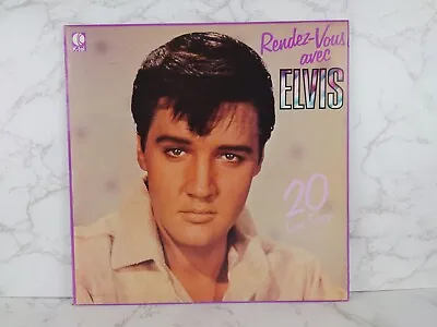 Elvis Presley – Rendez-Vous Avec Elvis (20 Love Songs)  12  Vinyl Album LP • $12.51