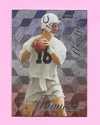 1998 Peyton Manning Playoff Prestige Rookie Card • $2.31