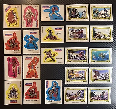 1984 Masters Of The Universe Topps 22 Stickers Set He-Man - Last Batch! • $14.99