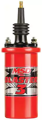 MSD 8223 Ignition Coil Blaster 3 Series (90 Degree Terminal/boot) Red • $71.70