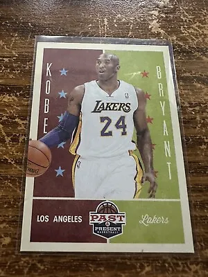 2012-13 Panini Past & Present #70 Kobe Bryant NBA HOF NM+ Lakers Card NBA • $4.25