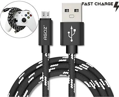 Micro USB FAST Charger USB Cable Cord 4ft 6ft 10ft For Xbox One Controller • $7.28