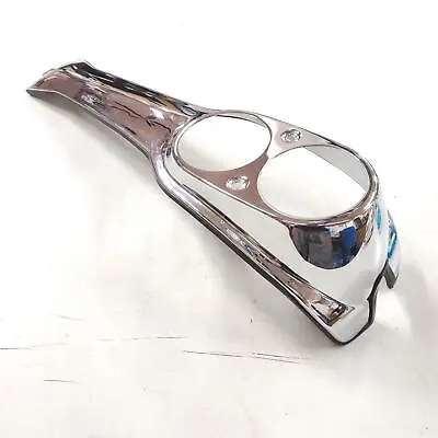 $169.99 • Buy Chrome Dash Cover Insert Accessary Gas Tank Harley Dyna FXDL Low Rider OEM
