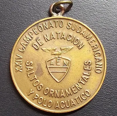 Ecuador 1978 Southamerican Championship Swimming Ornamental Jumps Water Polo • $16.29