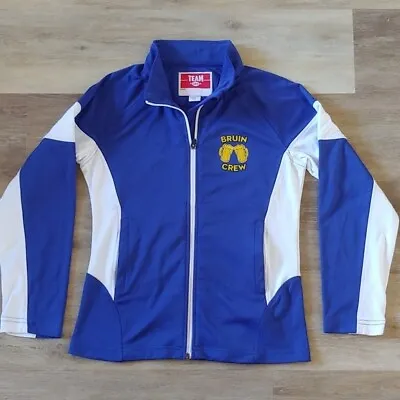 Team 365 Women's UCLA Bruin Crew Hobo Al Graphic Full Zip Jacket Size S • £21.68