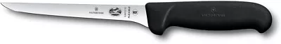 Swiss Army Victorinox 5.6413.15 Black Fibrox 6  Blade Boning Cutlery Knife • $21.95