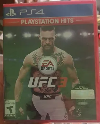 EA Sports UFC 3 - Sony PlayStation 4 **NEW Playstation Hits** • $17.49