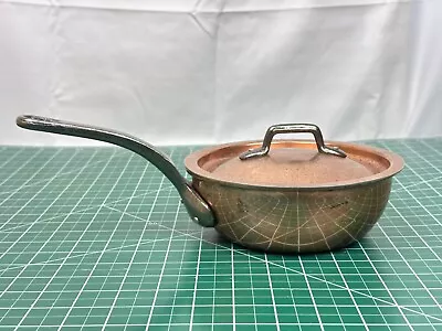 Matfer Bourgeat Copper Flared Saute Pan With Lid 6 1/4 (3) • $300