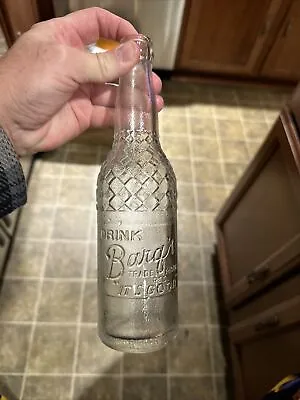 Barq’s Embossed Soda Bottle Huntington Bottling Co. Huntington West Virginia WV • $19.99