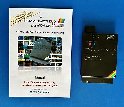 DivMMC EnJOY! DUO 2 SD Card Slots For Sinclair ZX Spectrum. • £41