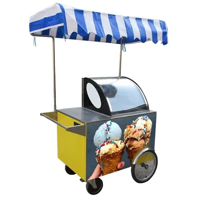 Kolice Street Food Vending Tricycle/Gelato Hand Push Cart/Snack Food Cart • $3800