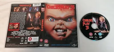 £8.50 • Buy DVD - Child's Play 3 Chucky 1991 Classic Horror PAL UK R2 Cert 18