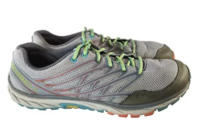 Merrell Bare Access Trail Shoes Womens Grey Size 9.5 #J03924 **WITHOUT INSOLES** • $15.29