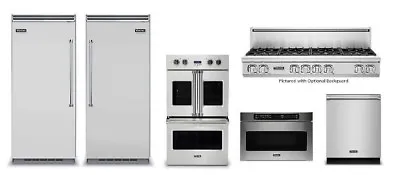 Viking 48  Rangetop 36  Refrigerator And Freezer Double Oven & Microwave • $40286