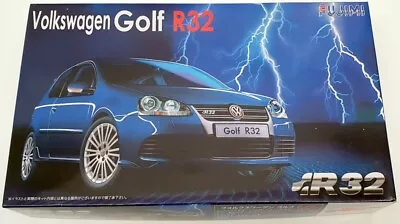 Fujimi 1/24 Scale Model Car Kit 123288 - Volkswagen Golf R32 - Blue • $51.04