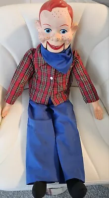 Vintage Goldberger Howdy Doody National Broadcasting 24  Ventriloquist Doll • $39.95