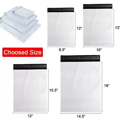 1000 Poly Mailers Mailing Envelopes Self Seal Shipping Bags For Clothing 2 Mil • $32.97