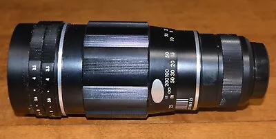 Pentax Takumar 200mm F/3.5 Lens M42 Mount With Leather Case Cap And Cover • $42