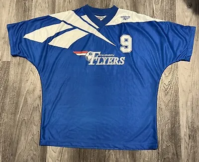 Vintage GAME USED 90s Reebok California Flyers Soccer MLS Jersey Mens XL • $35