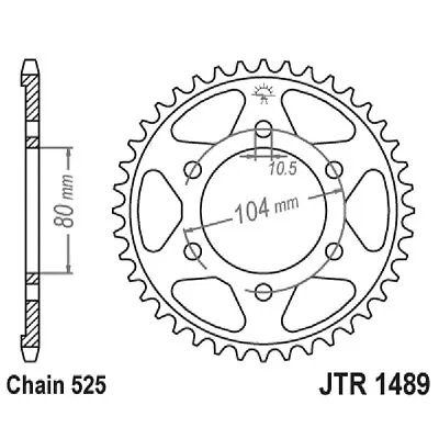 CROWN JT 1489 Z42 For Kawasaki 900 Z900 2018-2022 • £34.95