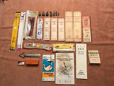 Lot Of Vintage Assorted Fishing Tackle And Accessories • $4.99