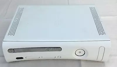 Microsoft Xbox 360 White Console ONLY. No Cords RRoD [0102] For Parts Only • $19.99