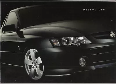 2002 HOLDEN VY COMMODORE UTE 20 Page Prestige Brochure Includes S & SS • $34.95