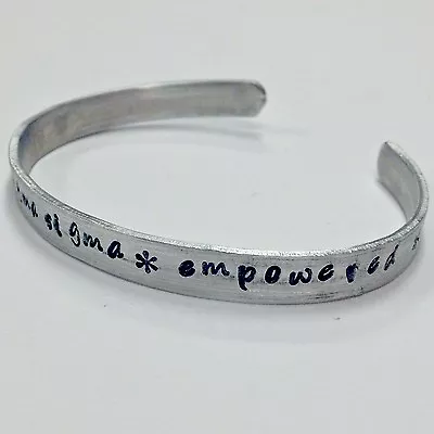 Sigma Sigma Sigma Empowered FREE SHIPPING Trisigma Sorority Motto Bracelet • $13.99