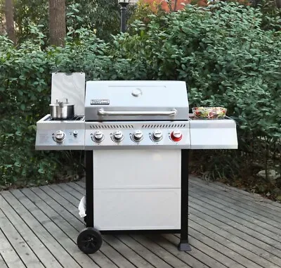Royal Gourmet 5-Burner Propane Gas Grill Stainless Steel Outdoor Backyard Patio • $399.99