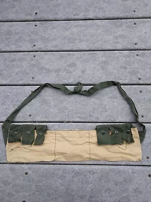 Vietnam Era US Army M79 6-Pocket Cloth Bandolier For 40mm Grenades Ammo Pouch  • $9.99