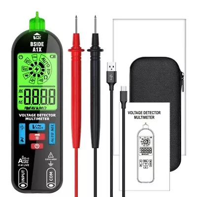 A1X Mini Multimeter LCD Digital Tester Voltage Detector DC/AC Voltage Resistance • $18.99