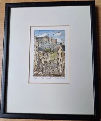 Limited Edition Picture.  The Vennel  Edinburgh. Susan Mitchell • £5