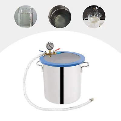 $92.63 • Buy 5 Gallon Vacuum Chamber Stainless Steel For Resin Casting Degassing Silicones
