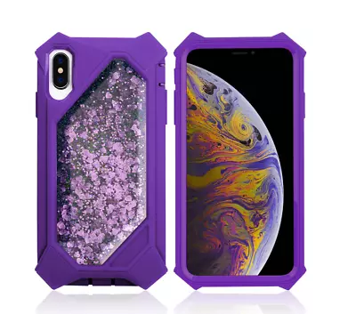 Quicksand Glitter Bling Full Protect Hard Case For IPhone 7 Plus 8 Plus X XS  • $9.99