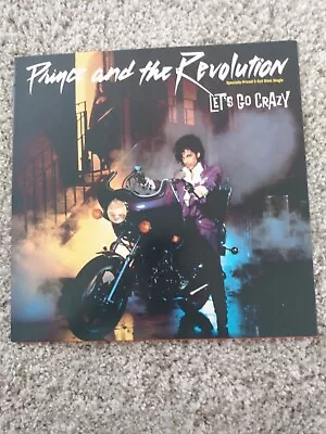 Vintage Prince Let's Go Crazy Vinyl 1984 • $9.99