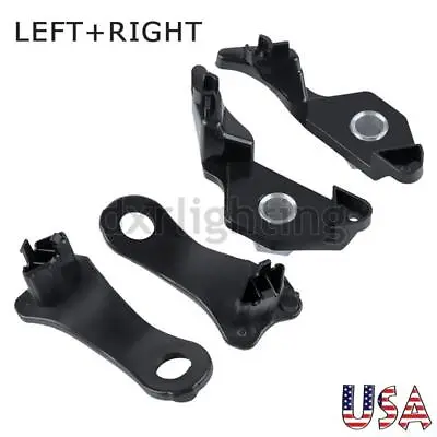 4PC LH+RH Headlight Bracket Retainer For BMW E60 E61 528i 530i 535i 545i 2003-10 • $10.98