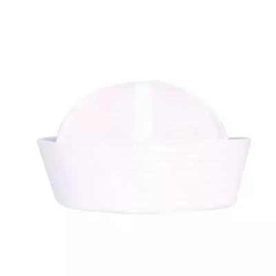 White Captain Sailor Cap Navy Marine Caps Army Hats For Men Child • £5