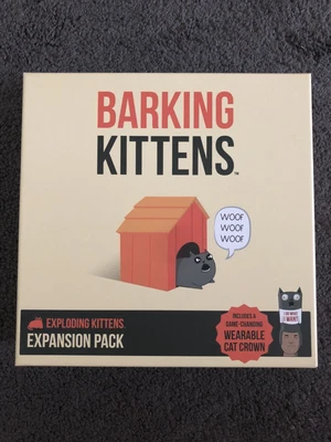 $15 • Buy Exploding Kittens Family-Friendly Barking Kittens Expansion Pack