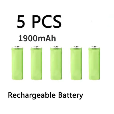 5X NCR18500A 18500 1900mAh 2.5V-4.2V Rechargeable Battery For Camera Flashlight • £65.95