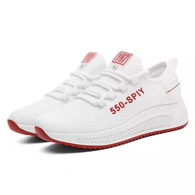 Zapatos Para Correr Para Mujer Zapatillas De Tenis Transpirables De Moda White • $15.49