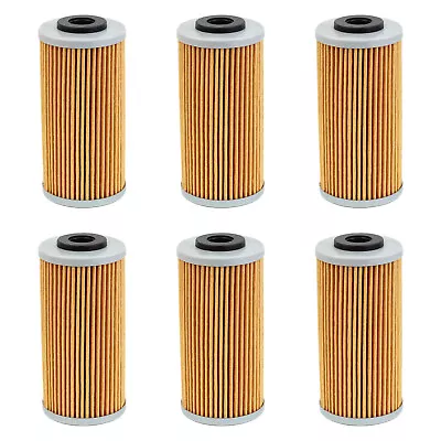 6Pcs Oil Filters For BMW G450X 2009 2010 2011 2012 SHERCO SE 2.5I F 11427715456 • $22.99