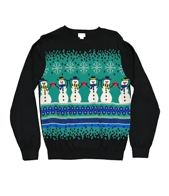 Lovely Snowman Ugly Christmas Sweater M Family Sweater Christmas Gift • $18.89