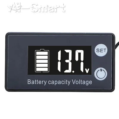 £6.82 • Buy Lead Acid LiFePO4 Li-ion Battery Capacity Level Indicator DC7-70V Voltage Meter