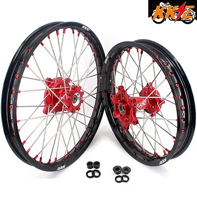 KKE 21/18 CNC Dirt Bike Wheels For Honda XR650L 1993-2023 Rims Set OEM Size • $579