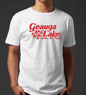 Classic Reproduction Geauga Lake Ohio Theme Park Tee ~5 Color Combos! • $21.99